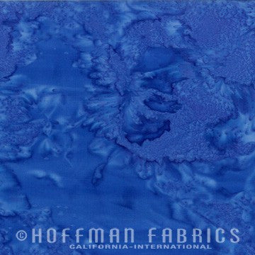 Hoffman Fabrics Watercolors Dragonfly Blue Batik Fabric 1895-324-Dragonfly