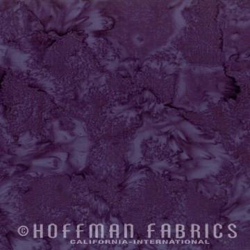 Hoffman Fabrics Watercolors Eggplant Purple Batik Fat Quarter 1895-34-Eggplant