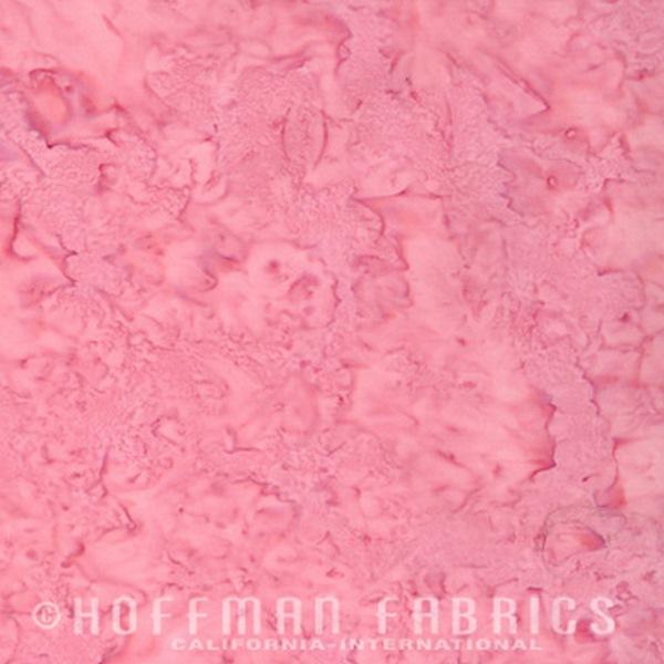 Hoffman Fabrics Watercolors Bubblegum Pink Batik Fat Quarter 1895-404-Bubblegum