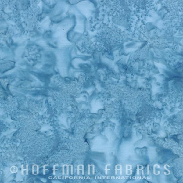 Hoffman Fabrics Watercolors Ceylon Blue Batik Fat Quarter 1895-421-Ceylon