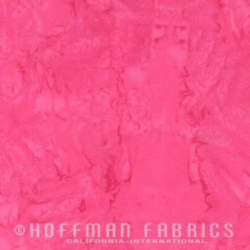 Hoffman Fabrics Watercolors Radish Pink Batik Fat Quarter 1895-434-Radish