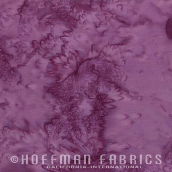 Hoffman Fabrics Watercolors Plum Purple Batik Fat Quarter 1895-46-Plum