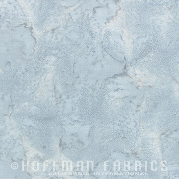 Hoffman Fabrics Watercolors Breakers Blue Grey Batik Fat Quarter 1895-508-Breakers