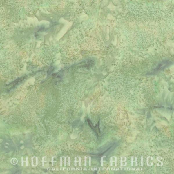 Hoffman Fabrics Watercolors Balsam Green Batik Fat Quarter 1895-548-Balsam
