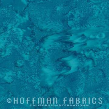 Hoffman Fabrics Watercolors Riviera Blue Batik Fat Quarter 1895-559-Riviera