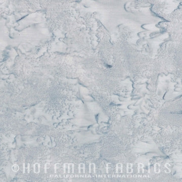 Hoffman Fabrics Watercolors February Grey Batik Fabric 1895-587-February