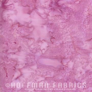 Hoffman Fabrics Watercolors May Pink Batik Fat Quarter 1895-590-May