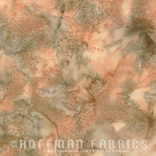Hoffman Fabrics Watercolors Tan Batik Fat Quarter 1895-64-Tan