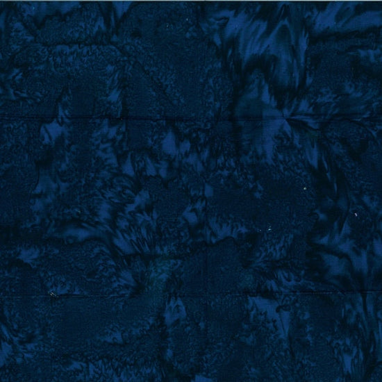 Hoffman Fabrics Watercolors Deep Blue Batik Fabric 1895-682-Deep-Blue