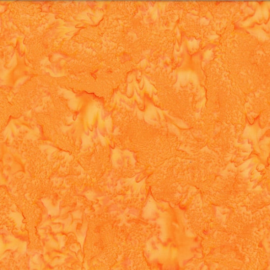 Hoffman Fabrics Watercolors Cantaloupe Batik Fat Quarter 1895-689-Cantaloupe