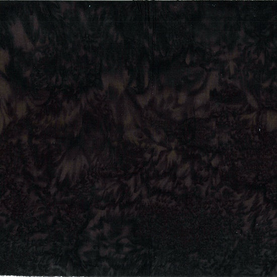 Hoffman Fabrics Watercolors Deep Earth Black Brown Batik Fabric 1895-704-Deep-Earth