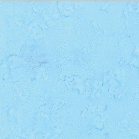 Hoffman Fabrics Watercolors Baby Blue Batik Fabric 1895-708-Baby-Blue