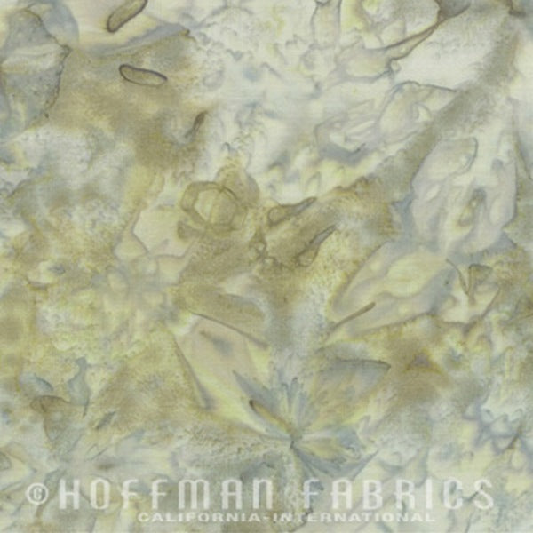 Hoffman Fabrics Watercolors Sage Green Batik Fabric 1895-77-Sage