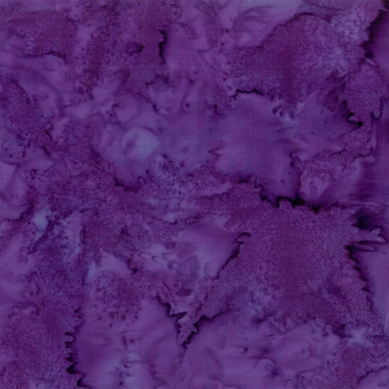 Hoffman Fabrics Watercolors New Grape Purple Batik Fat Quarter 1895-N45-New-Grape