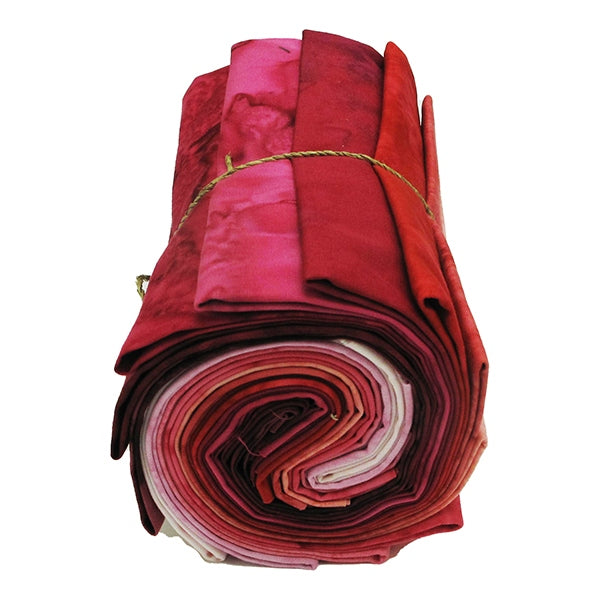 Hoffman Fabrics 1895 Pink Fat Quarter Bundle 12 FQ's 1895FQ-12-Pink