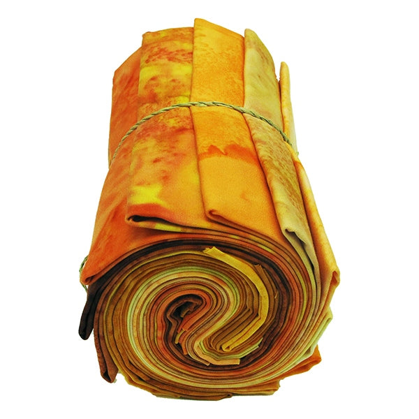 Hoffman Fabrics 1895 Orange Fat Quarter Bundle 12 FQ's 1895FQ-13-Orange Issued 2021