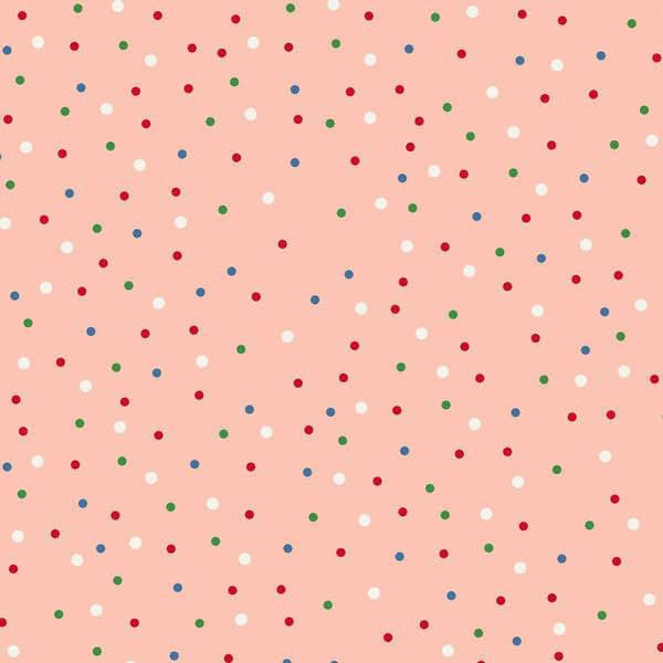Windham I Like You Pink Dots Cotton Fabric by the Yard
