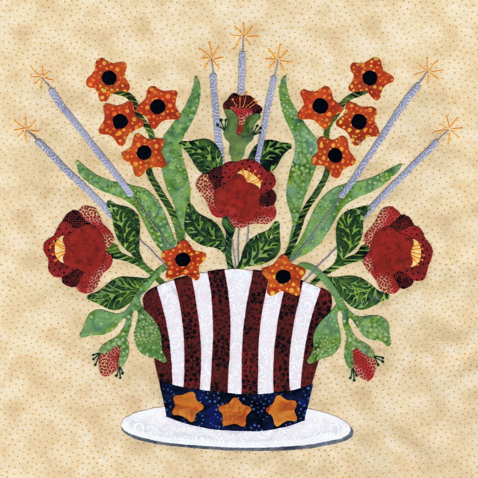 P3-1709 Hat Bouquet