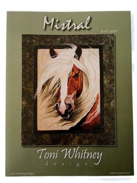 Toni Whitney Design Mistral Applique Quilt Kit and Fabric Kit 