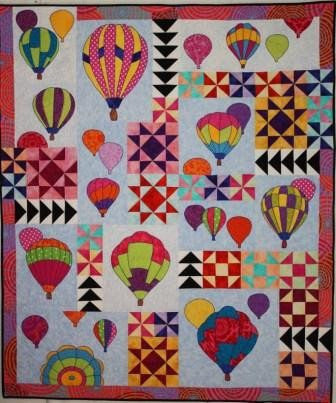 BJ Designs & Patterns Mass Ascension Applique Quilt Pattern 