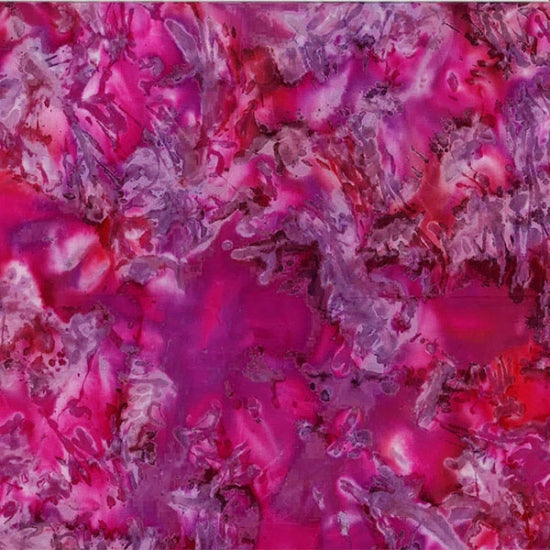 Hoffman Fabrics 843 Style Mottle Fuchsia Batik Fat Quarter 843-23-Fuchsia