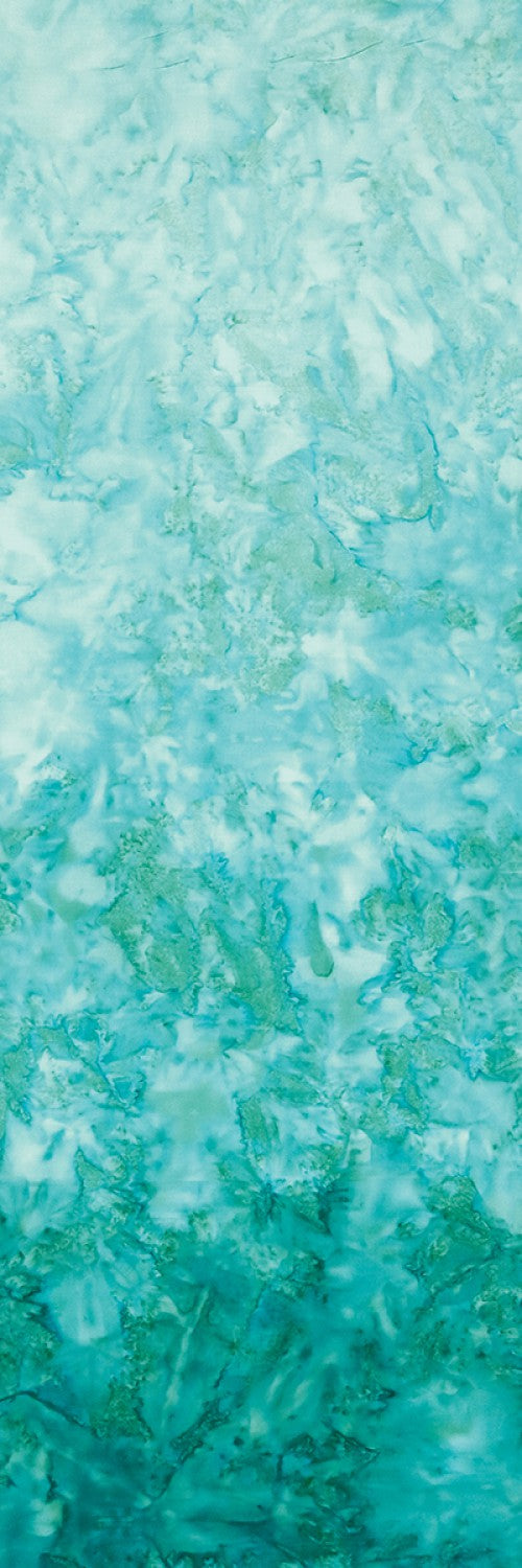 Hoffman Fabrics Ombre Betta Fish Blue Green Batik Fabric 851-322-Betta-Fish