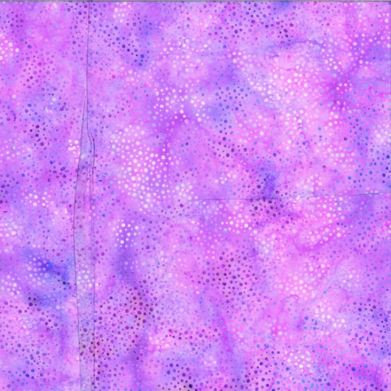 Hoffman Fabrics Dot Petal Purple Batik Fabric 885-140-Petal