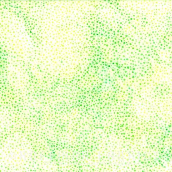 Hoffman Fabrics Dot Spring Green Batik Fat Quarter 885-145-Spring