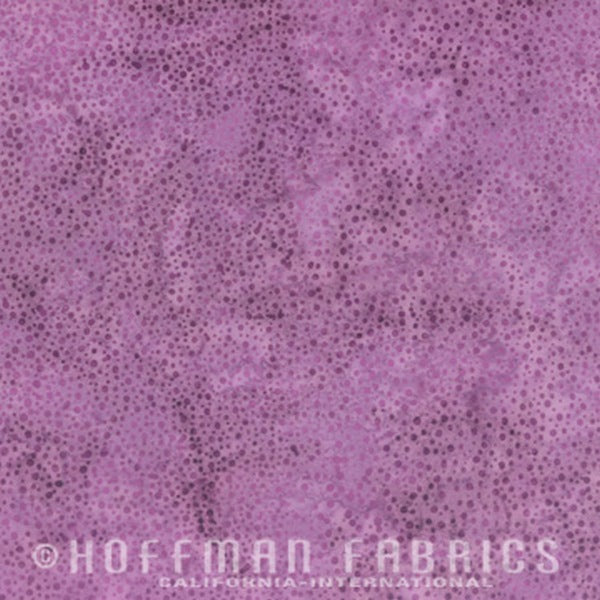 Hoffman Fabrics Dot Orchid Purple Batik Fabric 885-223-Orchid