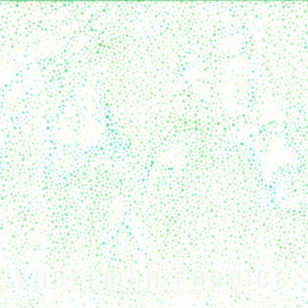 Hoffman Fabrics Dot Seagrass Green Batik Fabric 885-522-Seagrass