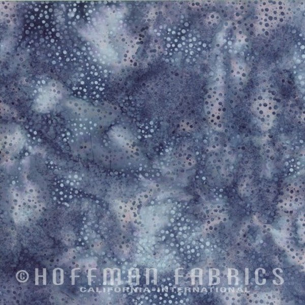 Hoffman Fabrics Dot Purple Haze Batik Fabric 885-535-Purple-Haze