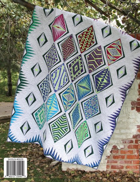 Sassafras Lane Designs Empire Place Art Deco Quilt Pattern Book Back Cover