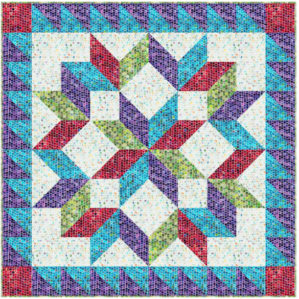 Stella Quilt Pattern for Hoffman Fabrics Free Pattern Download