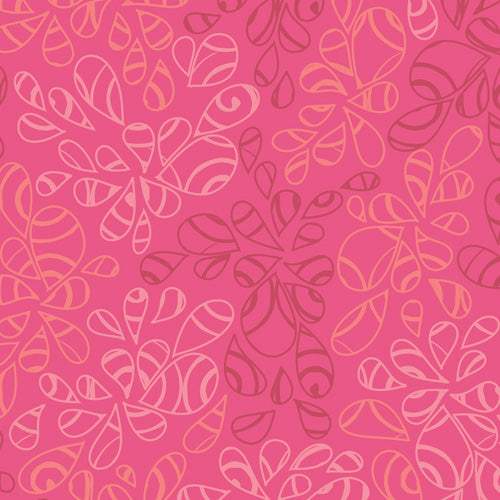 Art Gallery Fabrics Nature Elements Hot Pink Cotton Fabric NE-111-Hot-Pink