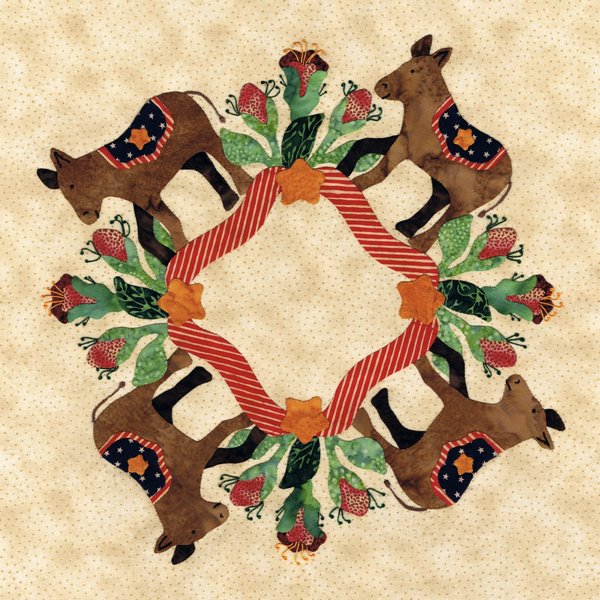 P3-1711 Democrat Wreath