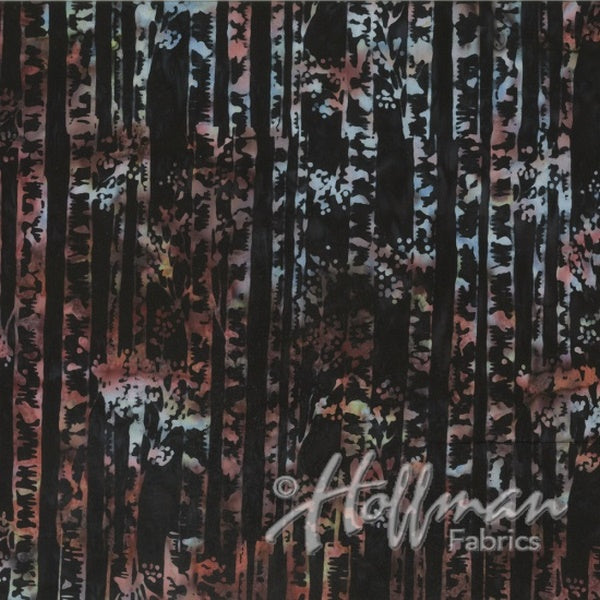 Hoffman Fabrics Vineyard Multi Birch Tree Batik Fabric Q2141-545-Vineyard