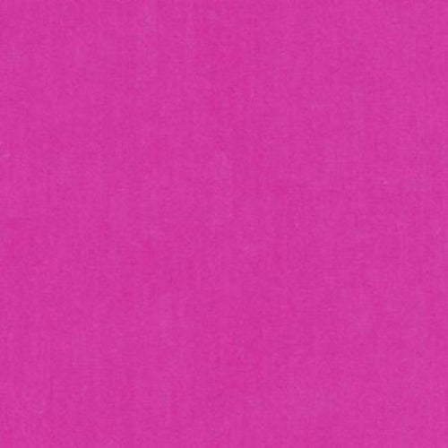 Robert Kaufman Bright Pink Solid Organic Cotton Fabric by the Yard