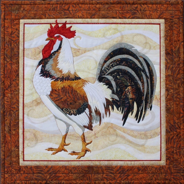 Toni Whitney Design All Gussied Up Rooster Applique Quilt Kit