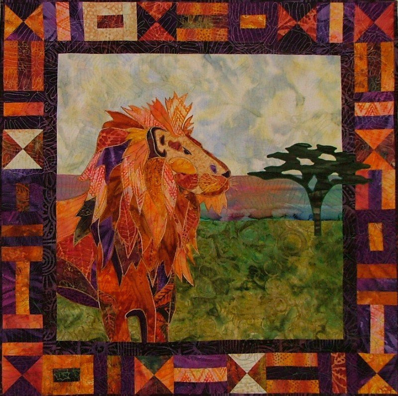 BJ Designs & Patterns Leonardo Applique Quilt Pattern 