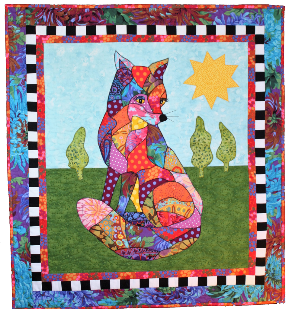 BJ Designs & Patterns Foxy Fox Applique Quilt Pattern