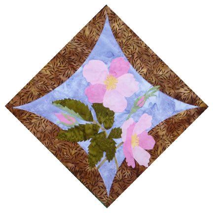 Wildfire Designs Alaska Northern Flora Block 17 Wild Rose