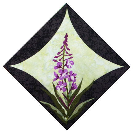 Wildfire Designs Alaska Northern Flora Block 4 Fireweed