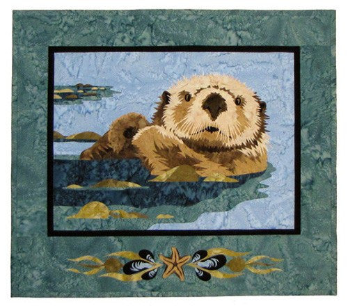 Wildfire Designs Alaska Sea Otter Applique Quilt Pattern 