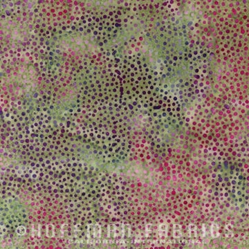 Hoffman Fabrics Dot Wild Rose Batik Fabric 885-94-Wild-Rose