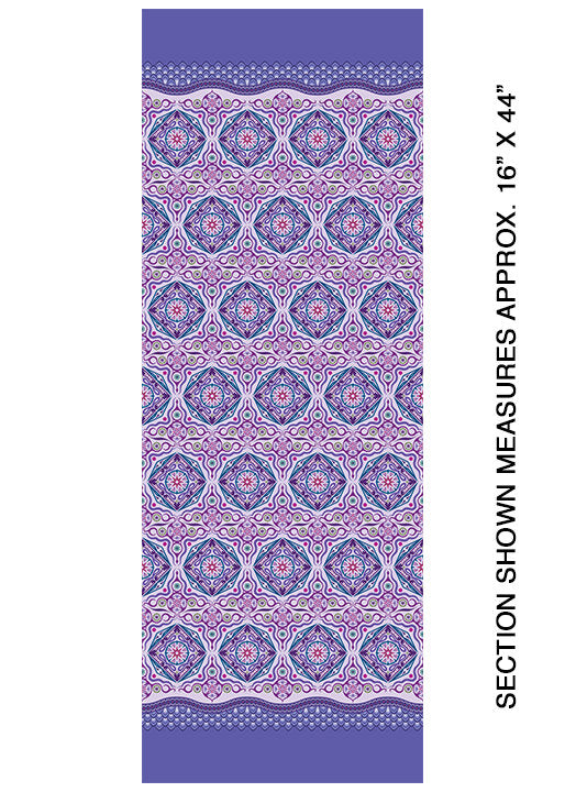 Modern Quilt Studio Dreamy Magic Carpet Lavender Cotton Fabric 6996-36