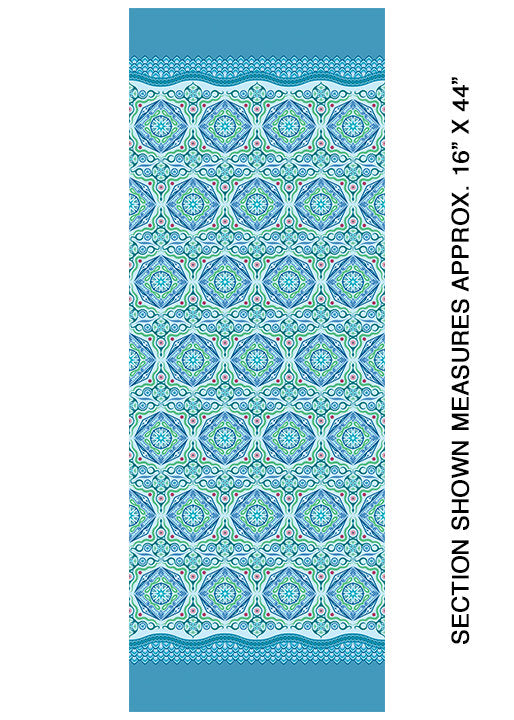 Modern Quilt Studio Dreamy Magic Carpet Blue Cotton Fabric 6996-50