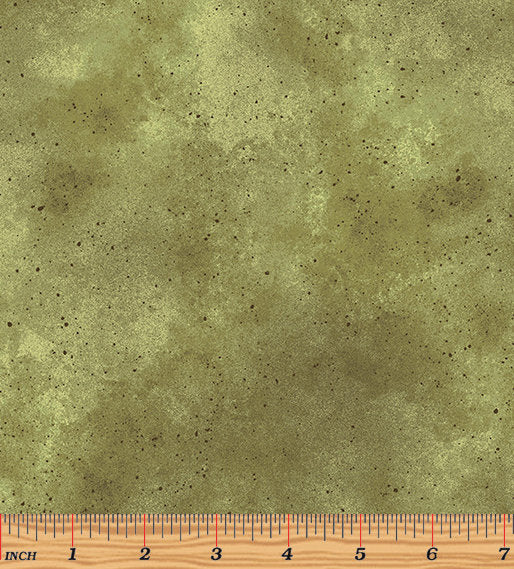 Kanvas Studio New Hue Basic Olive Cotton Fabric 8673-49-Olive