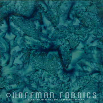Hoffman Fabrics Watercolors Bayou Batik Fat Quarter 1895-577-Bayou