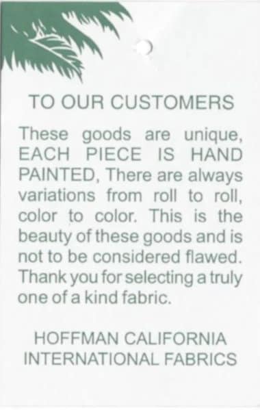 Hoffman Fabrics Rosemary Agave Batik Fabric S2307-225-Rosemary