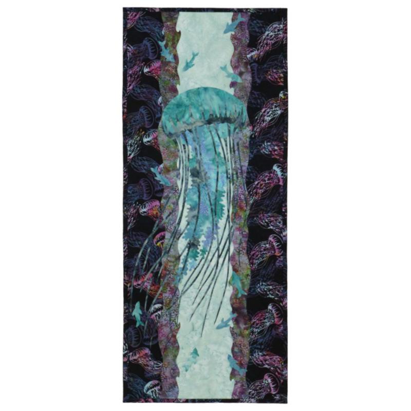 Wildfire Designs Alaska Jellyfish Bloom Applique Quilt Pattern